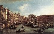 GUARDI, Francesco The Rialto Bridge with the Palazzo dei Camerlenghi dg painting